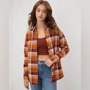 UpWest Exohemp Flannel Button Down Shirt R155 R157